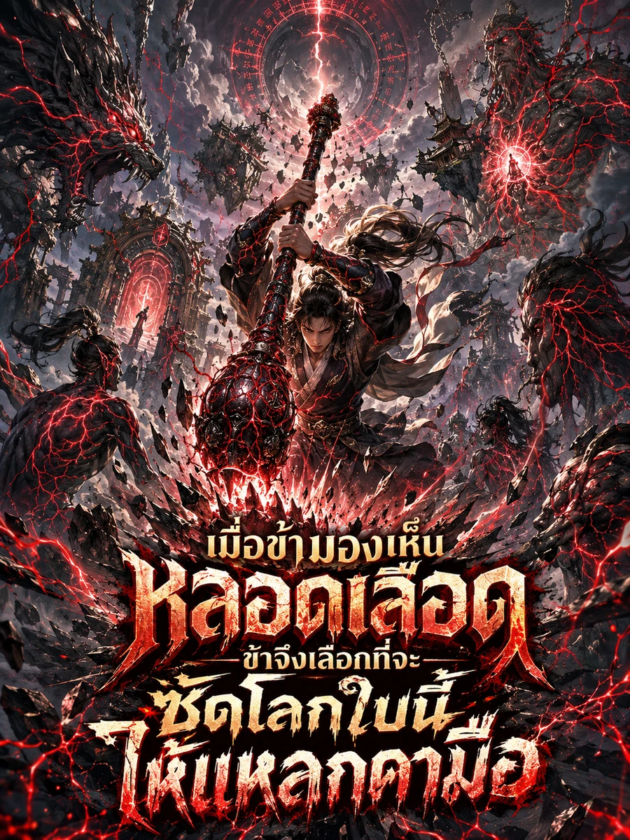 ปก เมื่อข้ามองเห็นหลอดเลือด ข้าจึงเลือกที่จะซัดโลกใบนี้ให้แหลกคามือ