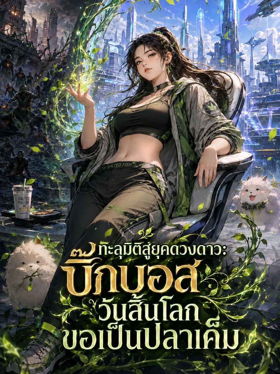ปก ทะลุมิติสู่ยุคดวงดาว: บิ๊กบอสวันสิ้นโลกขอเป็นปลาเค็ม