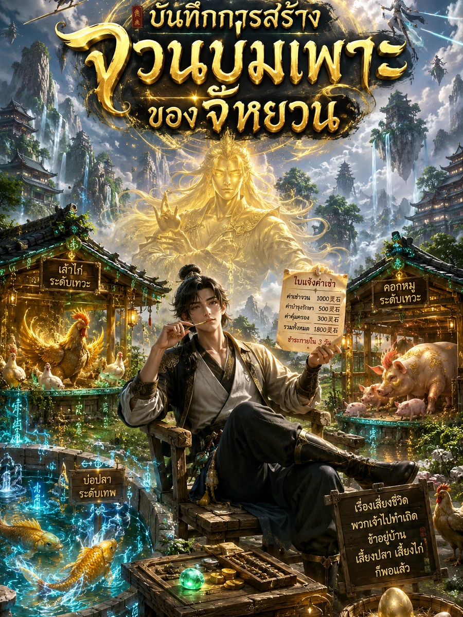 ปก บันทึกการสร้างจวนบ่มเพาะของจี้หยวน