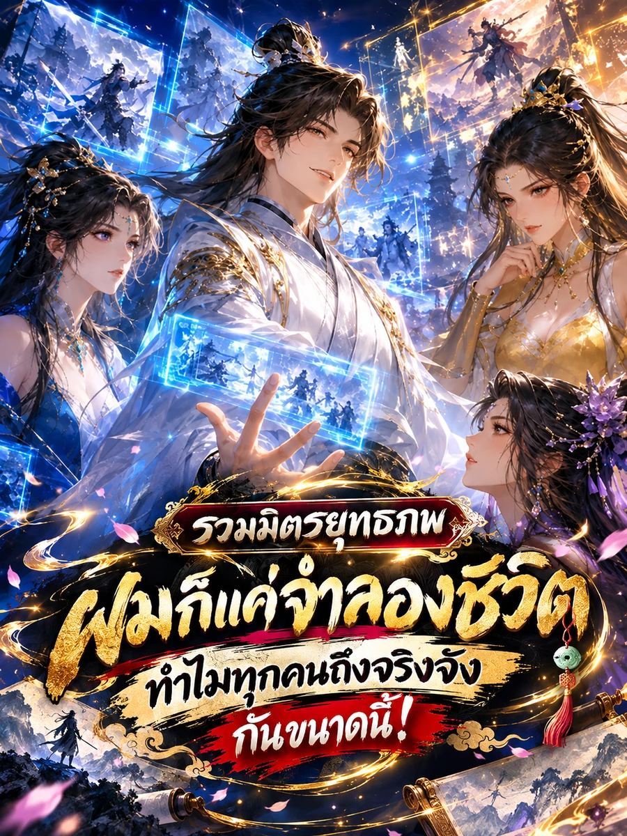 ปก รวมมิตรยุทธภพ: ผมก็แค่จําลองชีวิต ทําไมทุกคนถึงจริงจังกันขนาดนี้!