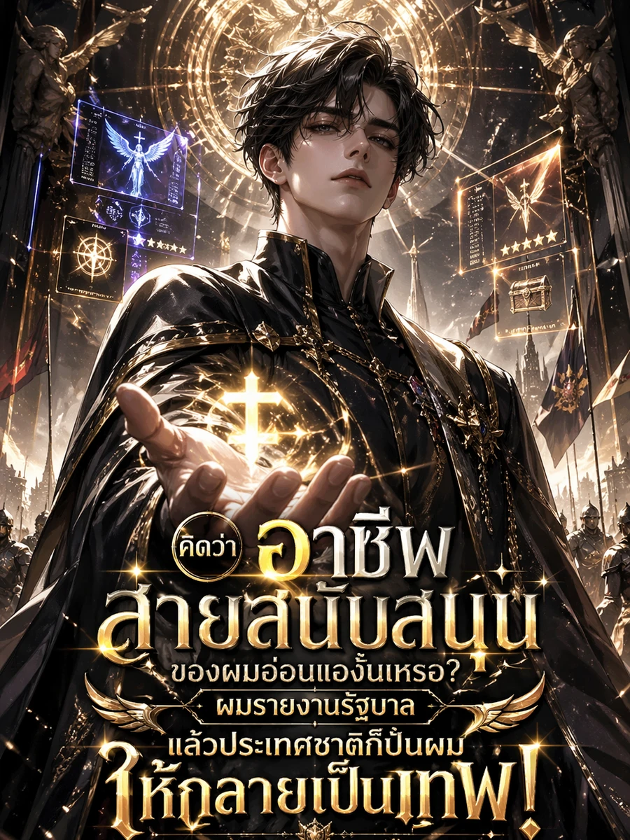 ปก คิดว่าอาชีพสายสนับสนุนของผมอ่อนแองั้นเหรอ? ผมรายงานรัฐบาล แล้วประเทศชาติก็ปั้นผมให้กลายเป็นเทพ!