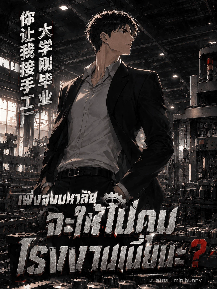 ปก เพิ่งจบมหาลัย จะให้ไปคุมโรงงานเนี่ยนะ?