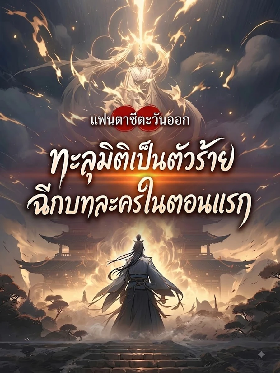ปก ทะลุมิติเป็นตัวร้าย ฉีกบทละครในตอนแรก