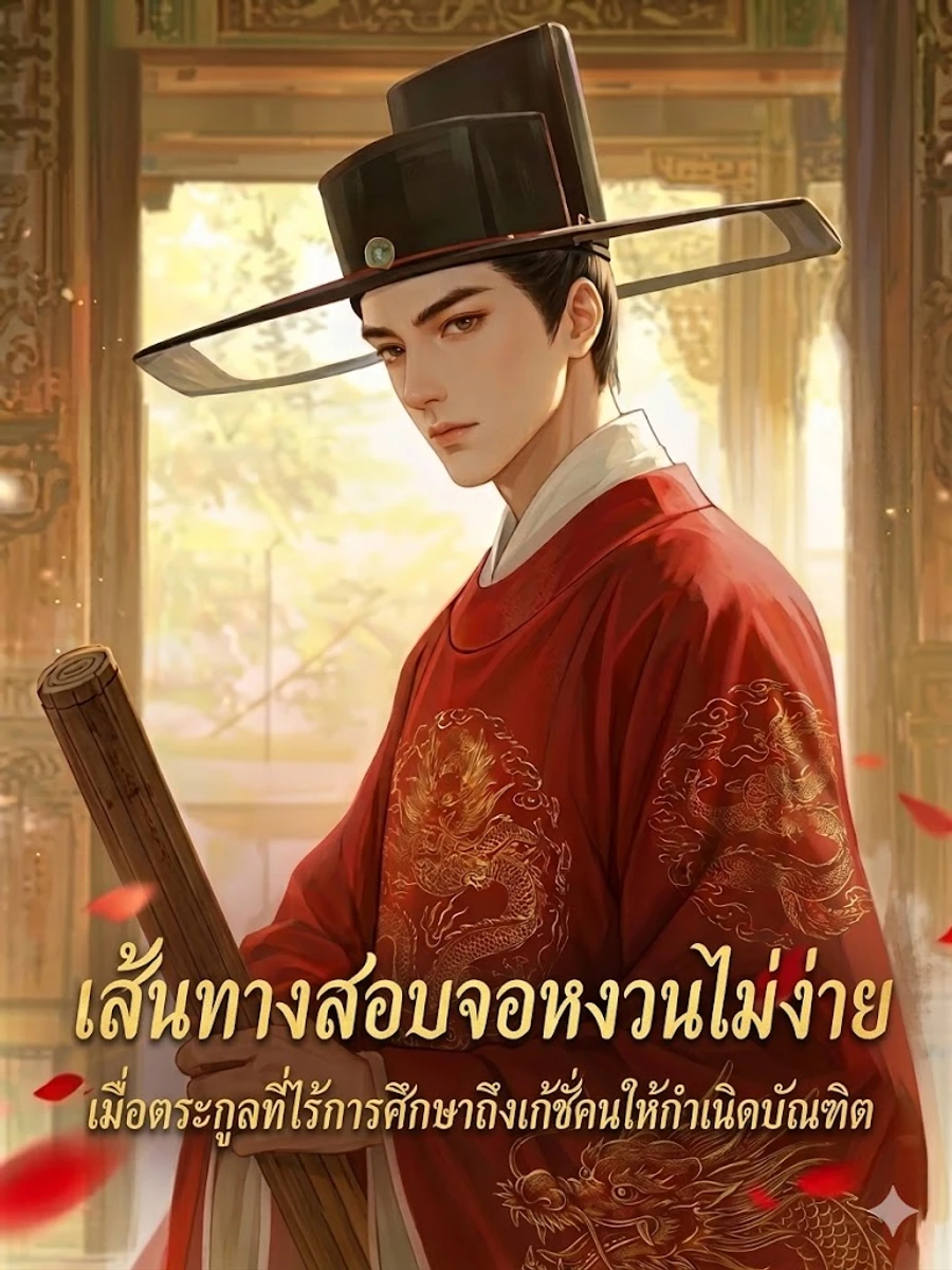 ปก เส้นทางสอบจอหงวนไม่ง่าย เมื่อตระกูลที่ไร้การศึกษาถึงเก้าชั่วคนให้กําเนิดบัณฑิต