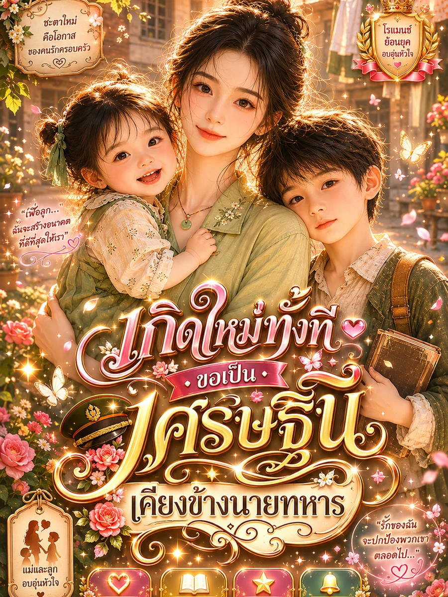 ปก เกิดใหม่ทั้งที ขอเป็นเศรษฐินีเคียงข้างนายทหาร