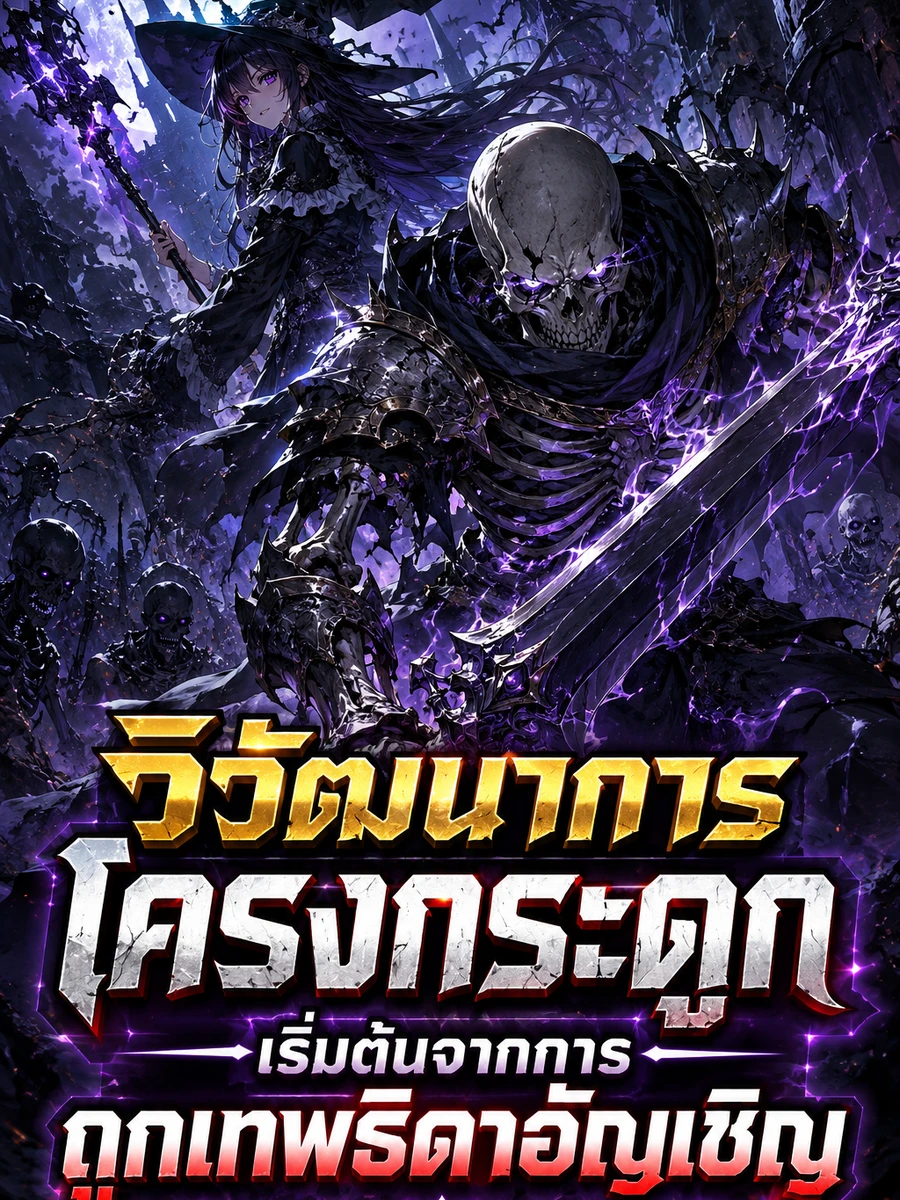 ปก (จบ) (ฟรี 100) วิวัฒนาการโครงกระดูก: เริ่มต้นจากการถูกเทพธิดาอัญเชิญ