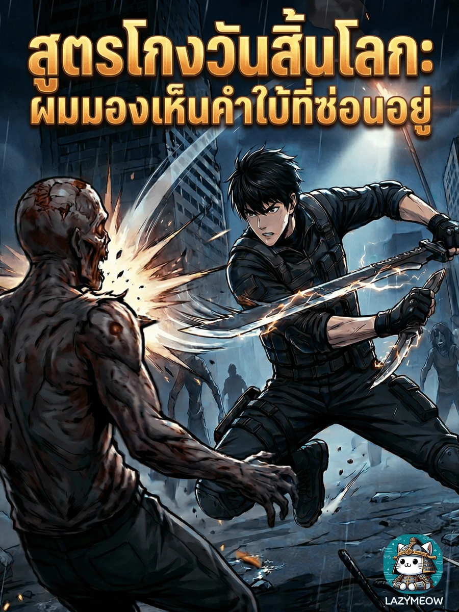 ปก สูตรโกงวันสิ้นโลก: ผมมองเห็นคําใบ้ที่ซ่อนอยู่
