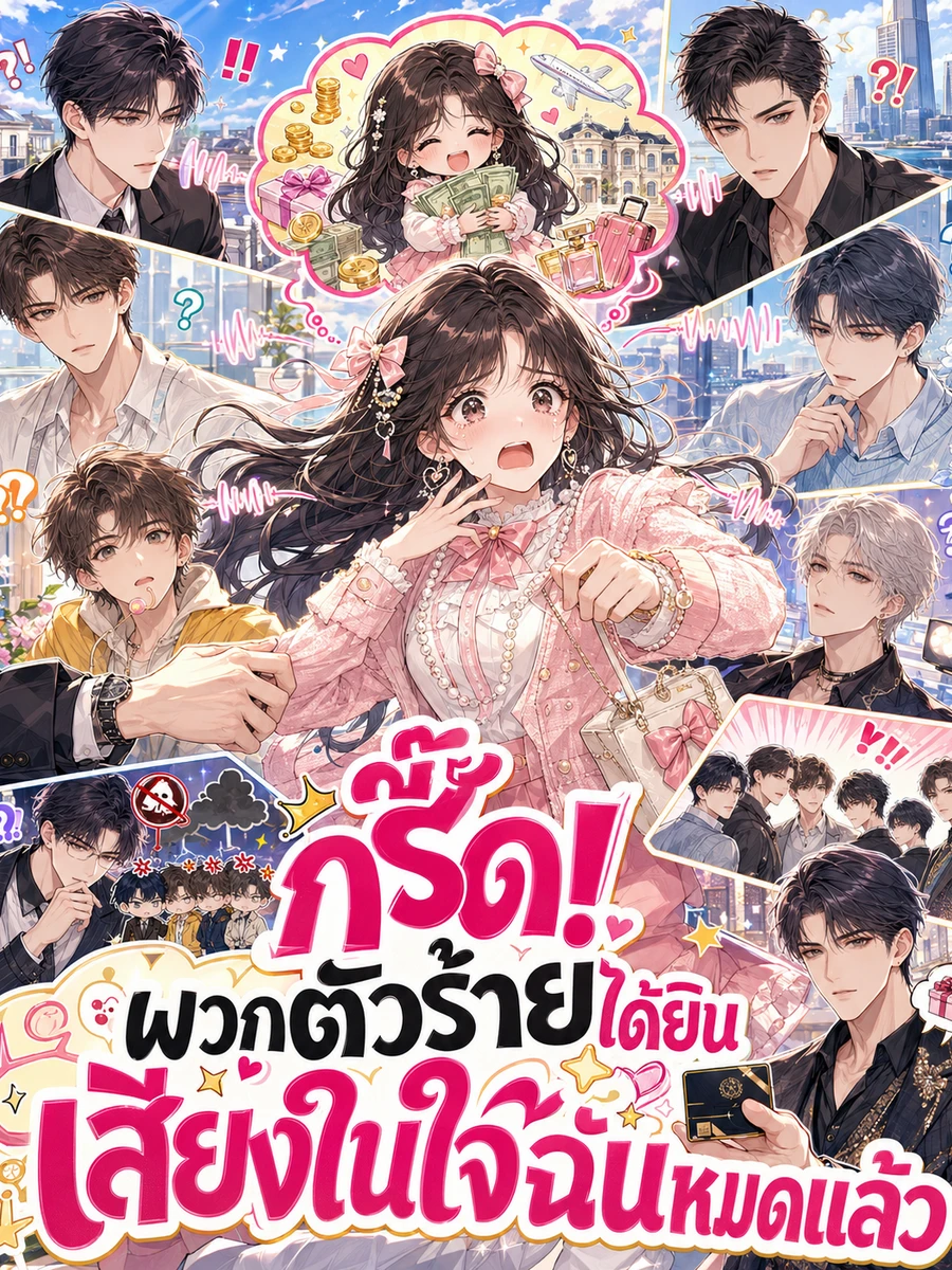 ปก [จบแล้ว] กรี๊ด! พวกตัวร้ายได้ยินเสียงในใจฉันหมดแล้ว