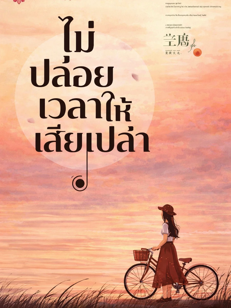 ปก ไม่ปล่อยเวลาให้เสียเปล่า