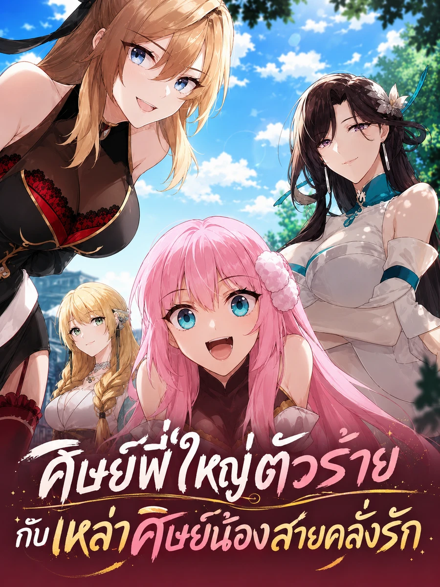 ปก ศิษย์พี่ใหญ่ตัวร้ายกับเหล่าศิษย์น้องสายคลั่งรัก (อ่านฟรี)