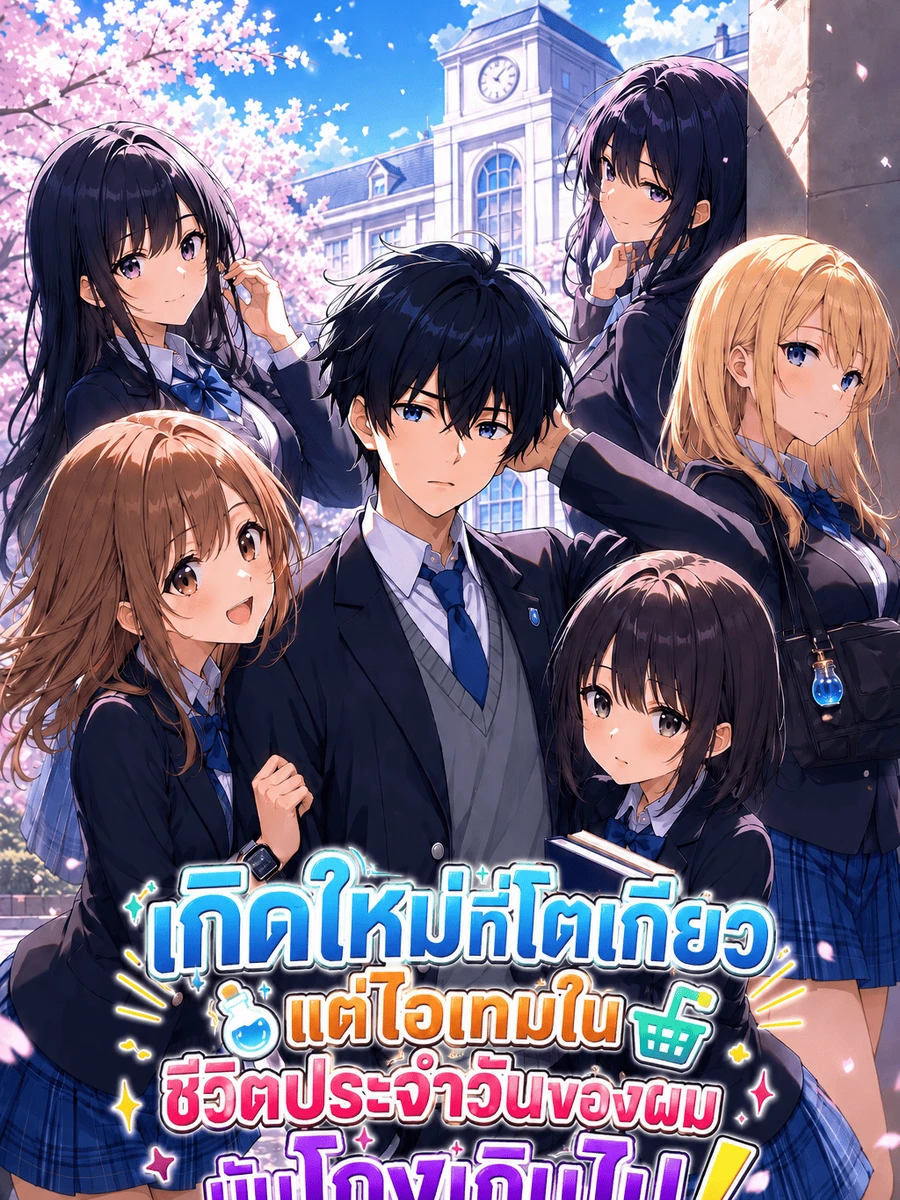 ปก เกิดใหม่ที่โตเกียว แต่ไอเทมในชีวิตประจําวันของผมมันโกงเกินไป!