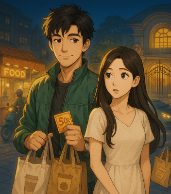 ปก จ้างไรเดอร์วันละ 300...แต่ดันได้เจ้าสัวหมื่นล้านมาเป็นผัว