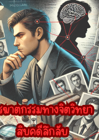 ปก การฆาตกรรมทางจิตวิทยา สิบคดีลึกลับ