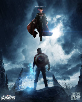 ปก เล่นเกมสวมบทบาทเป็นฮีโร่ของจักรวาลมาร์เวลและดีซี