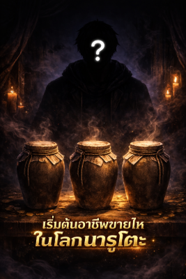 ปก เริ่มต้นอาชีพขายไหในโลกนารูโตะ