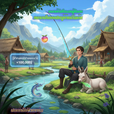 ปก หลงเข้าไปในโลกเกมผู้ฝึกตนเซียน กลายเป็นบอสลับของหมู่บ้านเริ่มต้น