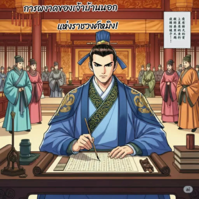 ปก การผงาดของเจ้าบ้านนอกแห่งราชวงศ์หมิง!