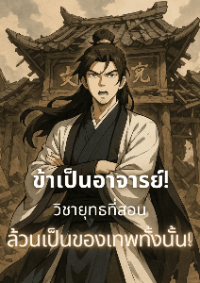 ปก ข้าเป็นอาจารย์! วิชายุทธที่สอน...ล้วนเป็นของเทพทั้งนั้น!
