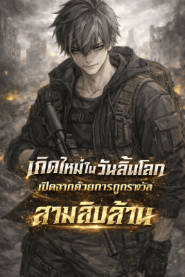 ปก เกิดใหม่ในวันสิ้นโลก เปิดฉากด้วยการถูกรางวัลสามสิบล้าน