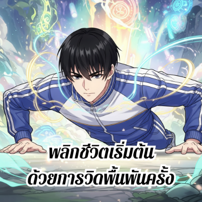 ปก พลิกชีวิตเริ่มต้นด้วยการวิดพื้นพันครั้ง