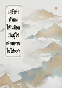 ปก แสร้งทําตัวเองให้เหมือนเป็นผู้ไร้เทียมทานในใต้หล้า
