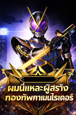 ปก [132ตอนจบ] ยุทธโธปกรณ์เกราะเหล็ก: ผมนี่แหละผู้สร้างกองทัพคาเมนไรเดอร์ (จบ)
