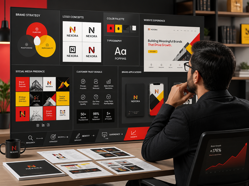 Branding agency India helping businesses build strategy identity and trust