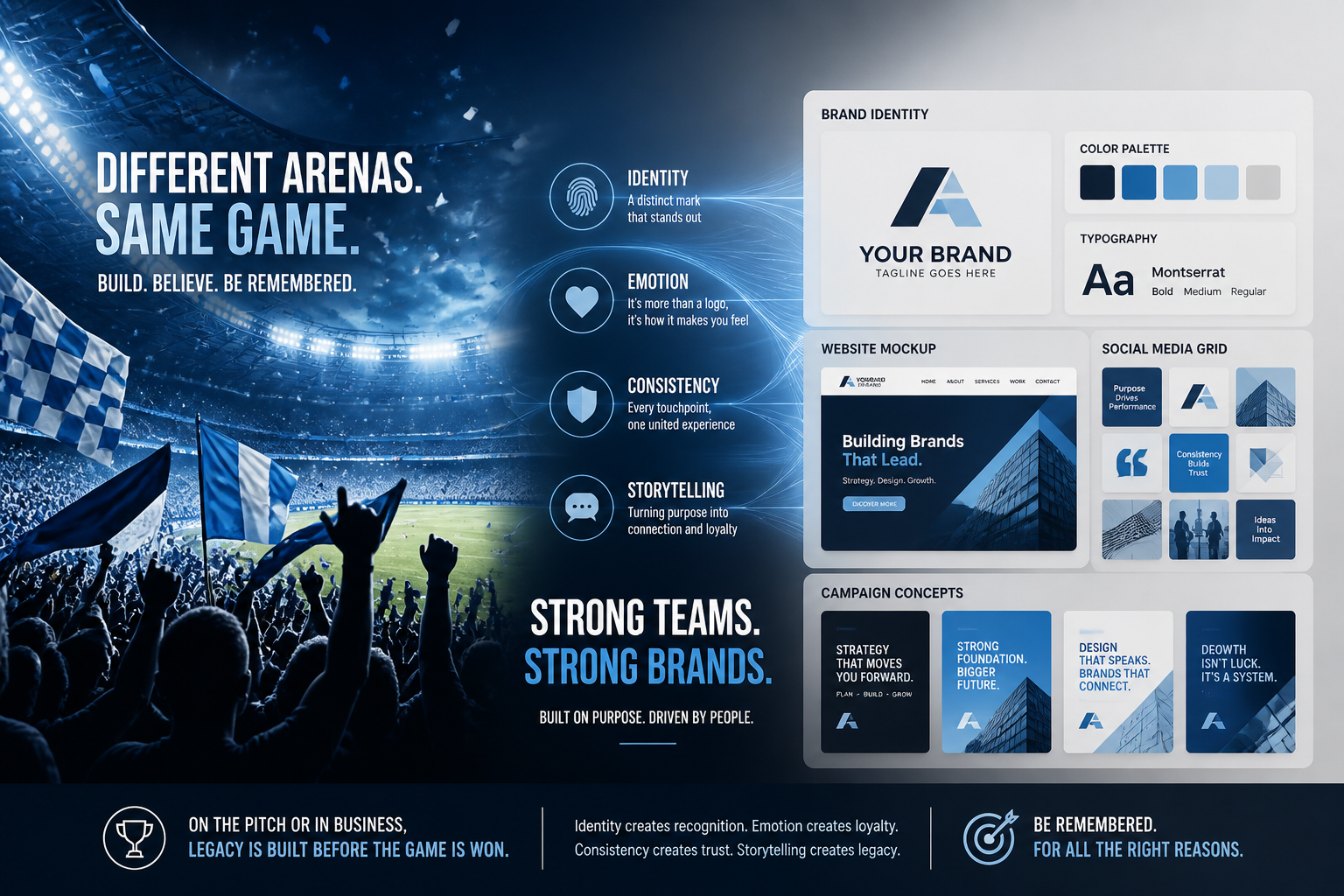 Argentina vs Honduras sports branding lesson for business brand recall