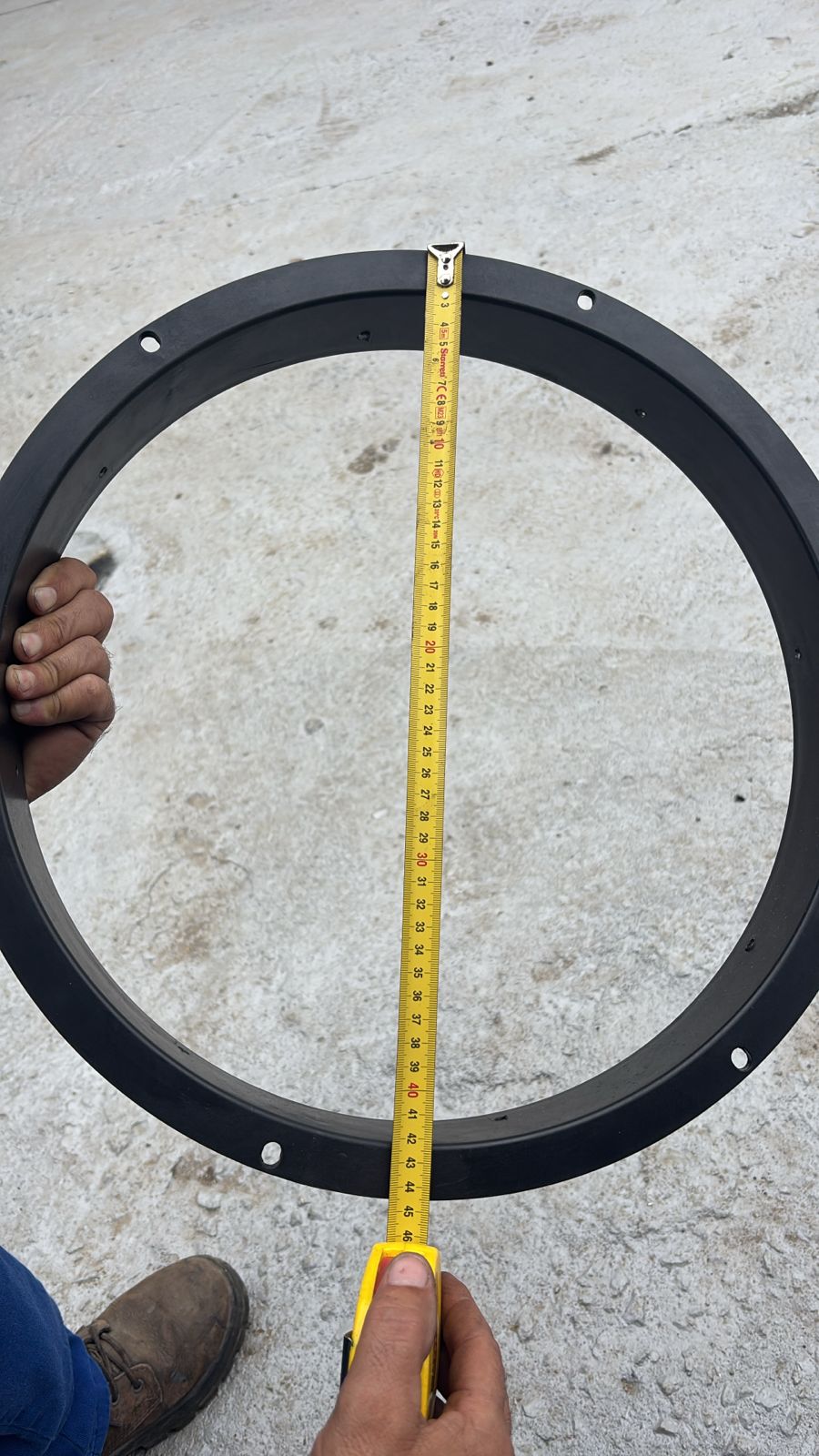 Aros para Duto de Exaustão - Ventilação de Tanque