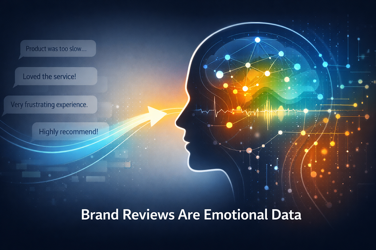 Turning Brand Reviews into Emotional Intelligence with Emotion AI