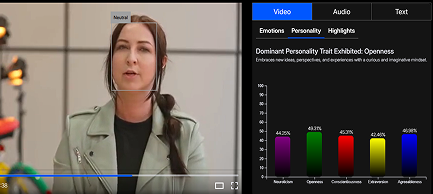 Analyze personality with Big Five model