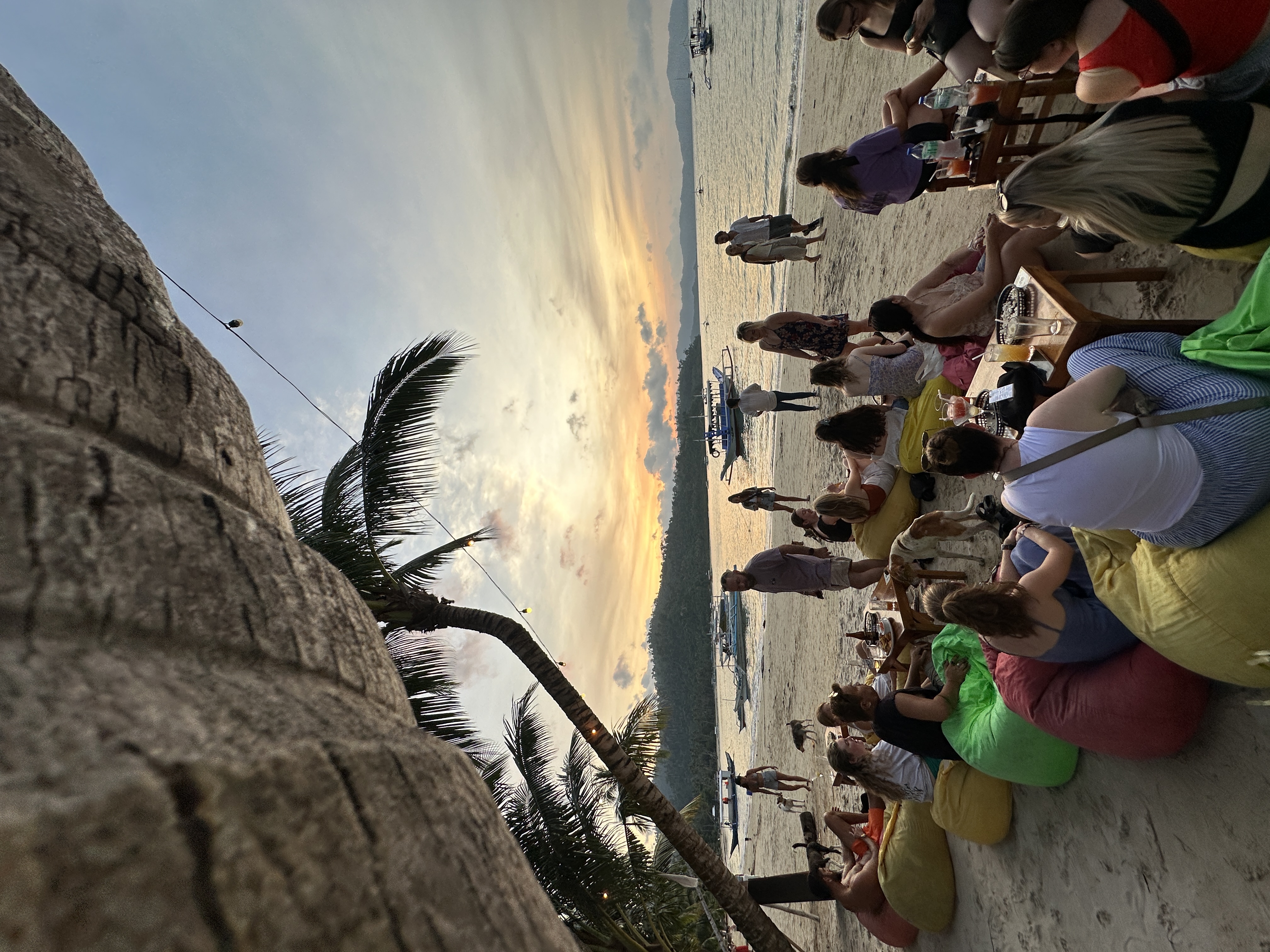 Group trip moment