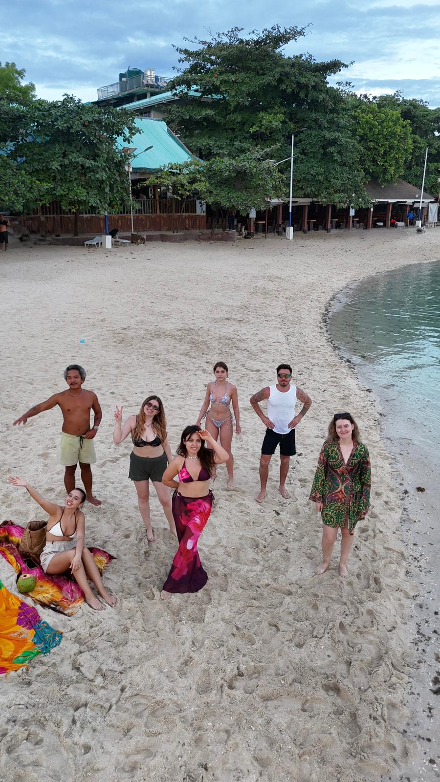 Group trip moment