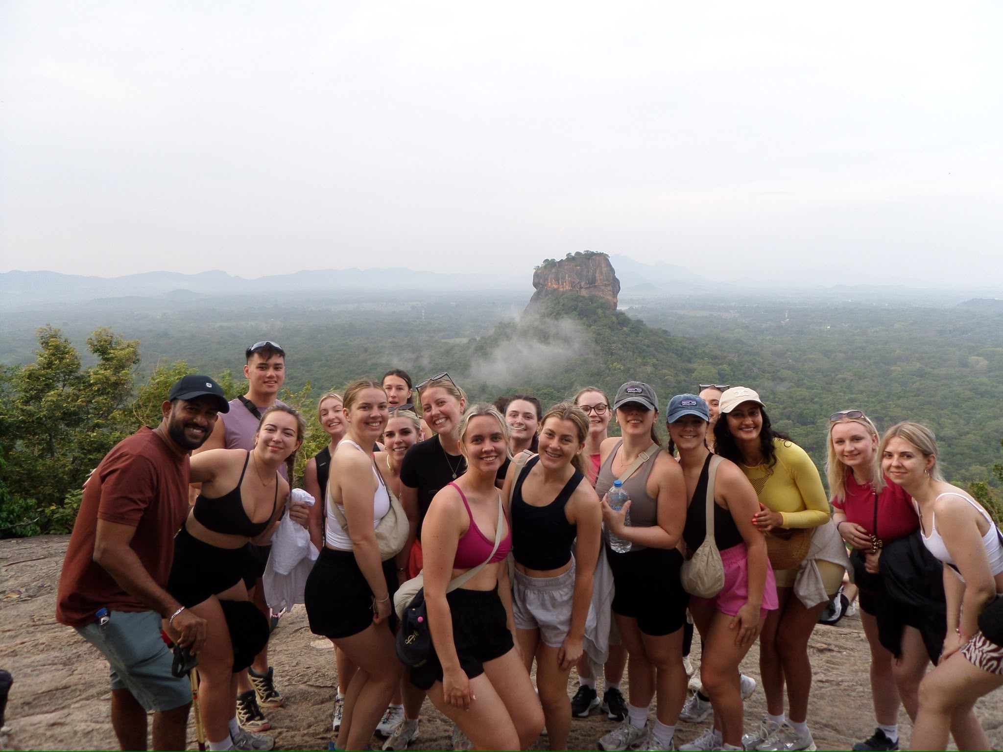 Group trip moment