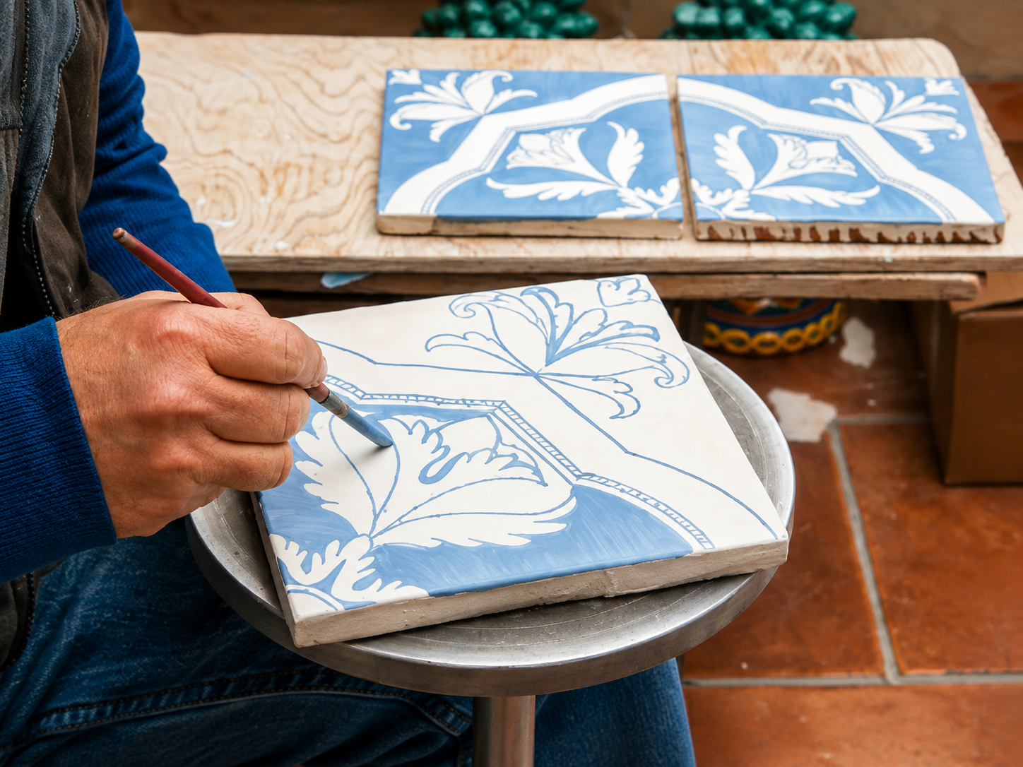 Ceramic Tile Painting