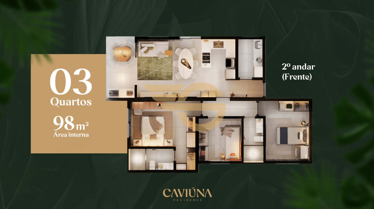 Foto de Apartamento à Venda Lançamento Residencial Caviúna