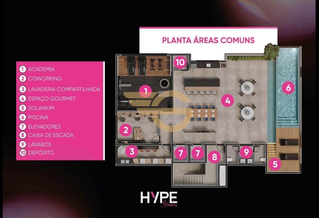 Foto de Apartamento à Venda na Planta, Hype Studios