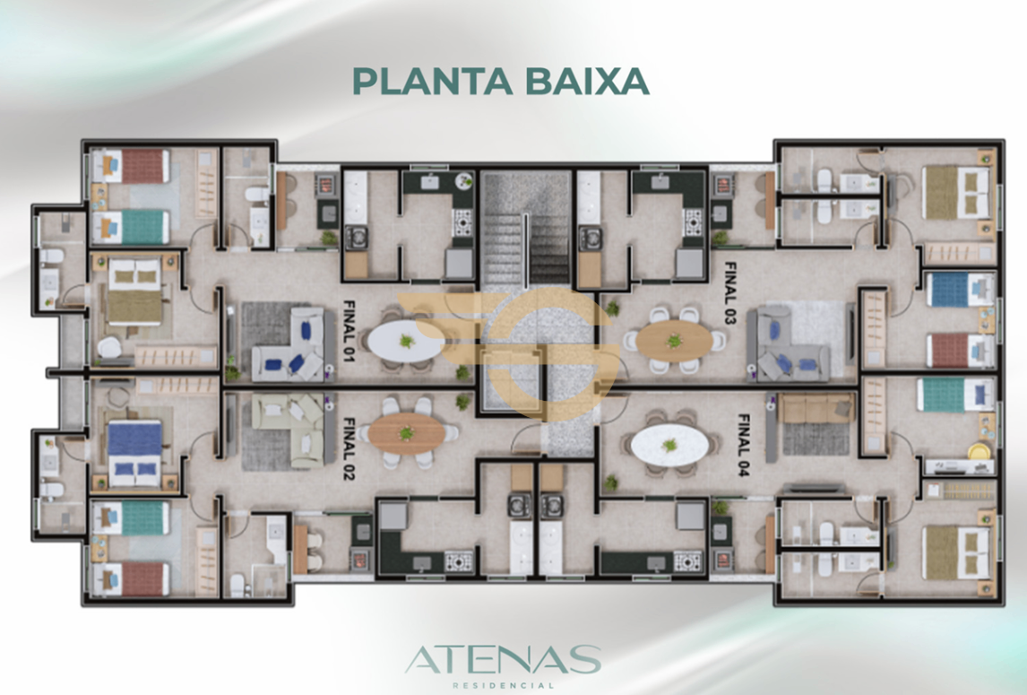 Foto de Apartamento à Venda na Planta Residencial Atenas