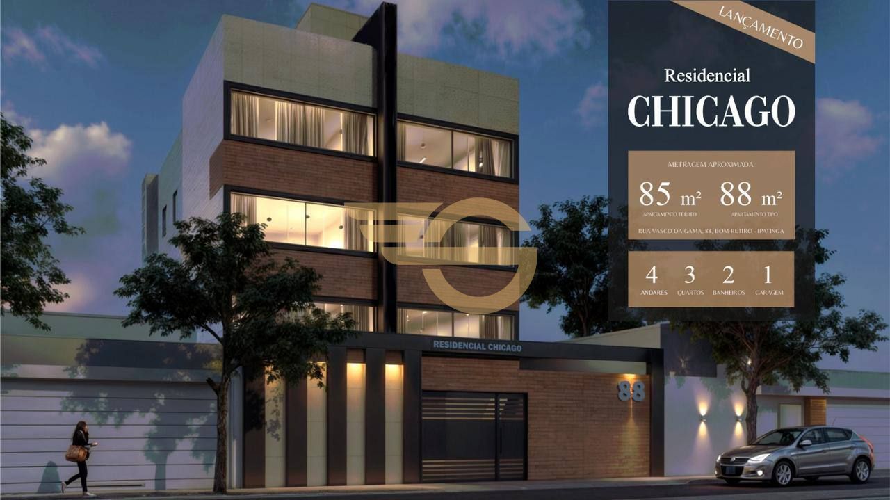 Foto de Apartamento à Venda no Bom Retiro - 2 Quartos, Vaga Coberta e 1 Vagas
