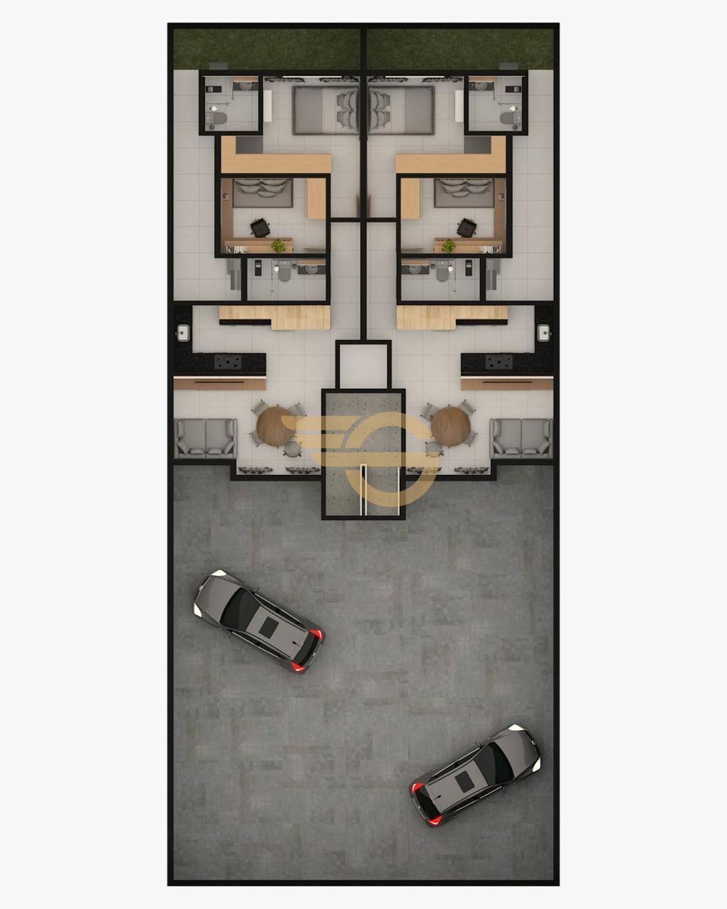 Foto de Apartamento à Venda no Bom Retiro - 2 Quartos, Vaga Coberta e 1 Vagas