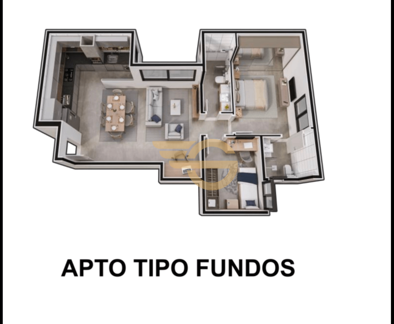 Foto de Lançamento Recanto da Mata - Apartamento na Planta no Bairro Horto