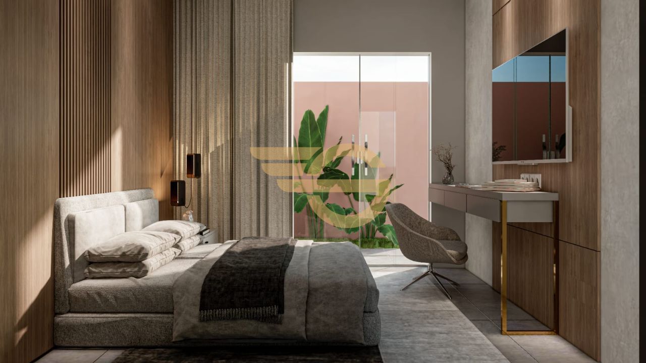 Foto de Moderna Casa no Belvedere Fabriciano | Varanda Gourmet