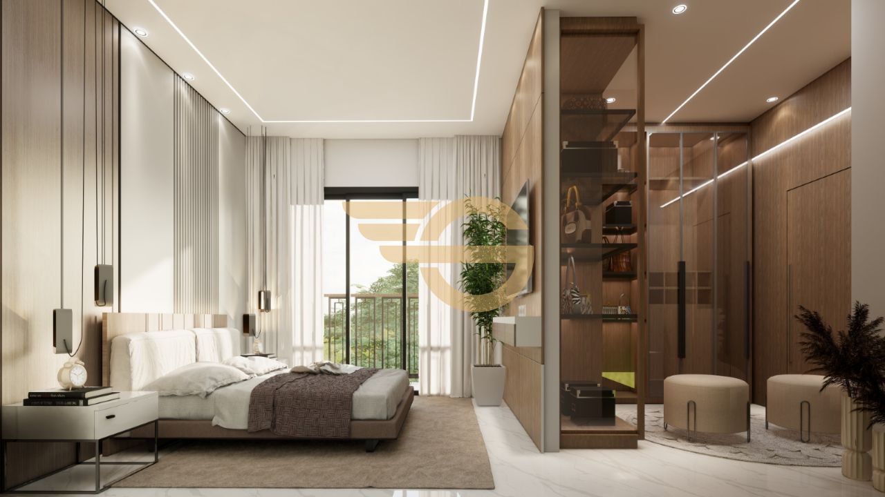 Foto de Moderna Casa no Belvedere Fabriciano | Varanda Gourmet