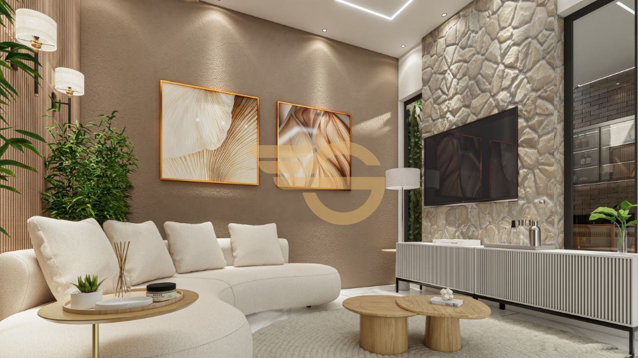 Foto de Moderna Casa no Belvedere Fabriciano | Varanda Gourmet