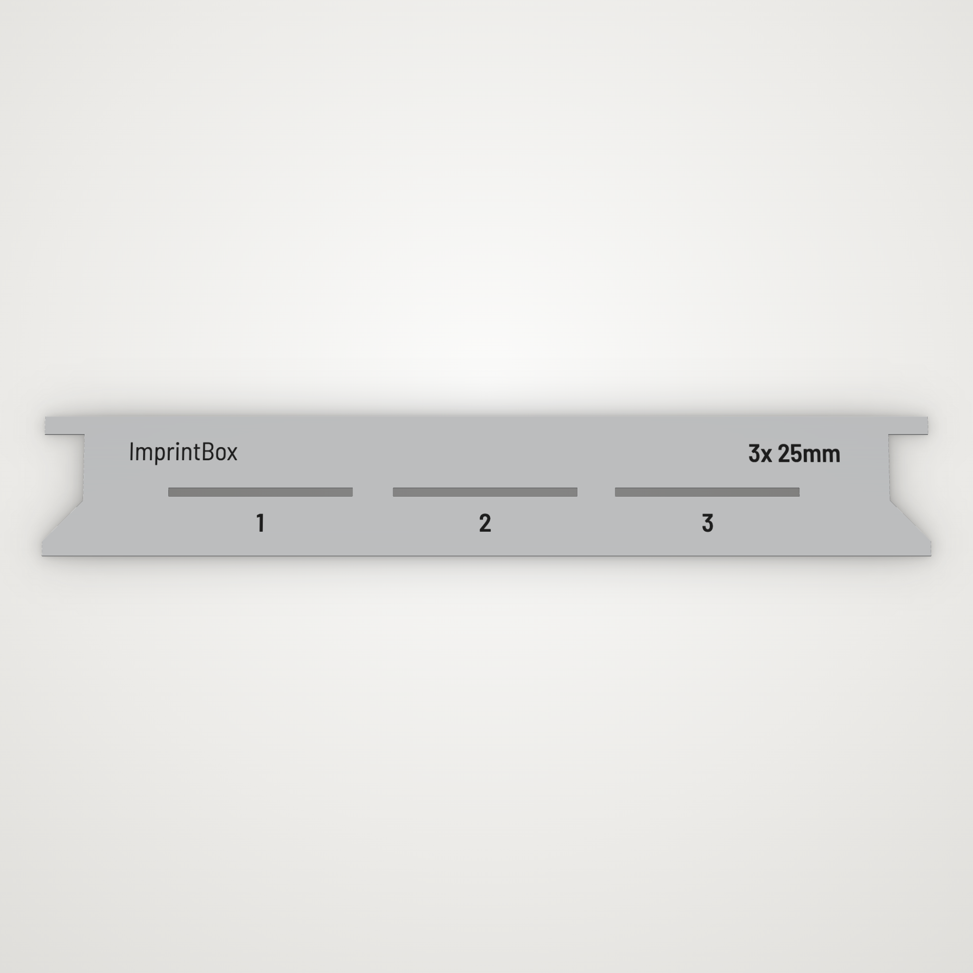 Adaptador 25mm x 3 uds.