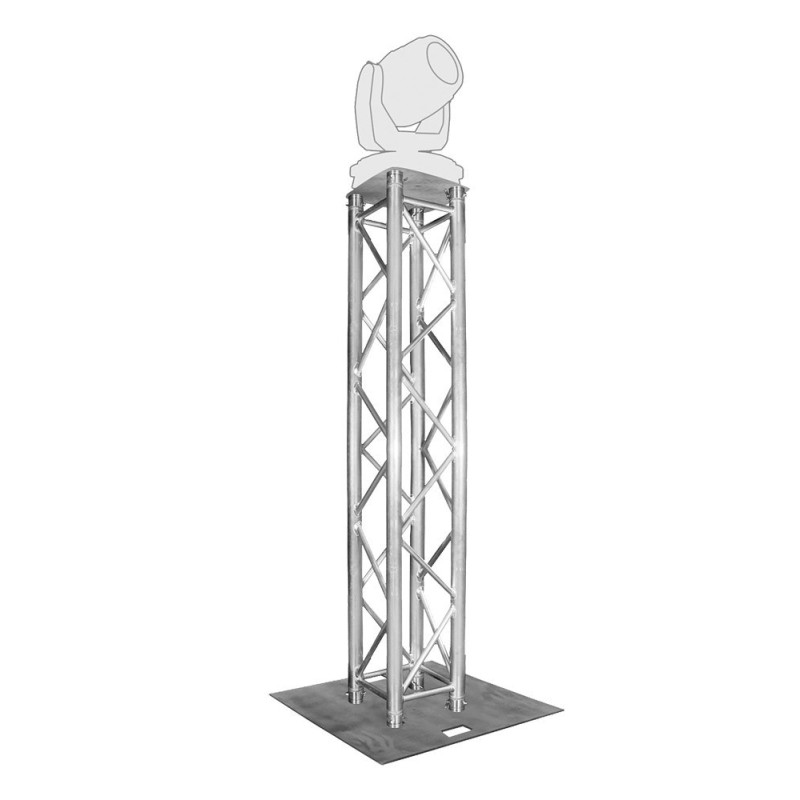 Totem structure alu 2 m (embase lourde)