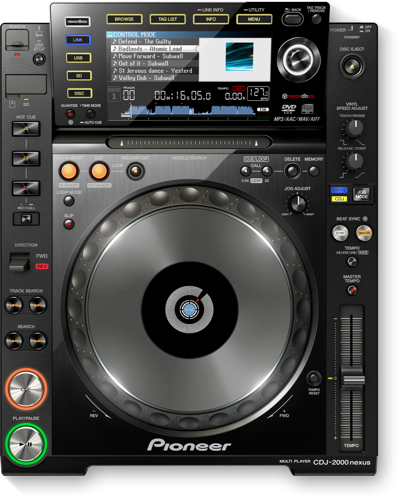 Pioneer CDJ-2000 Nexus
