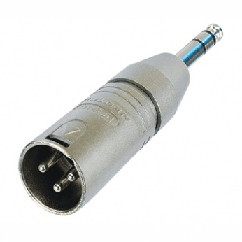 Adaptateur Neutrik NA3MP (XLR mâle → Jack 6,35 stéréo)