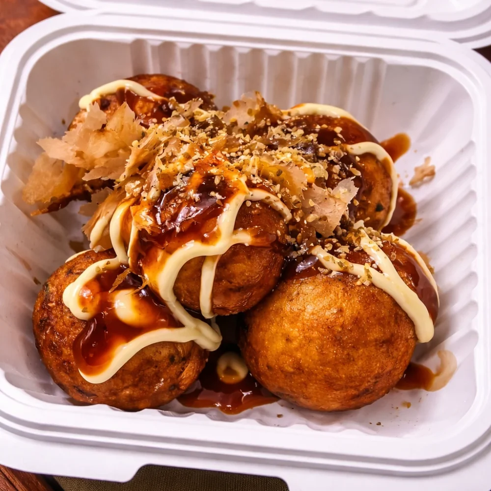 Takoyaki (5)(章鱼烧)