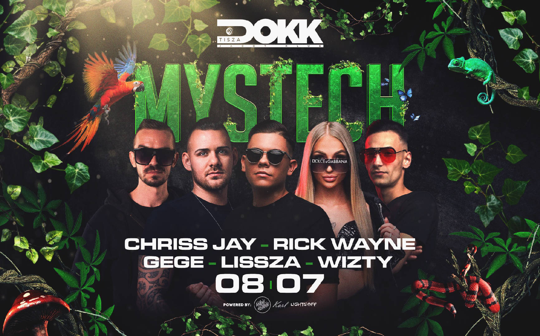 • MYSTECH® Welcome to the Jungle • 2025.08.07. » Tisza DOKK - Szeged